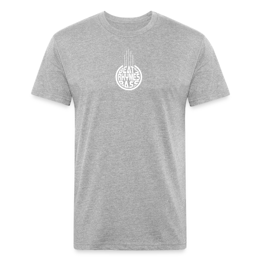 BRB Fitted Cotton/Poly T-Shirt - heather gray