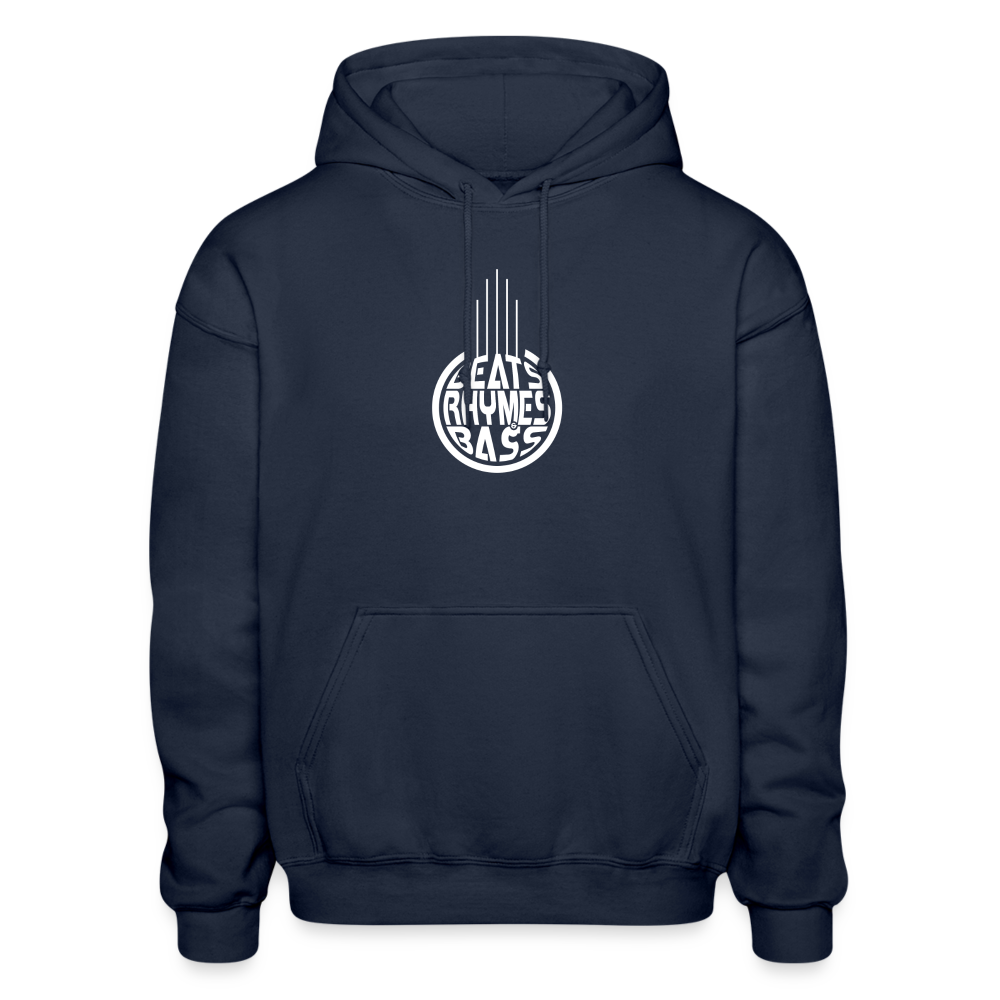 BRB Active Heavy Blend Adult Hoodie - navy