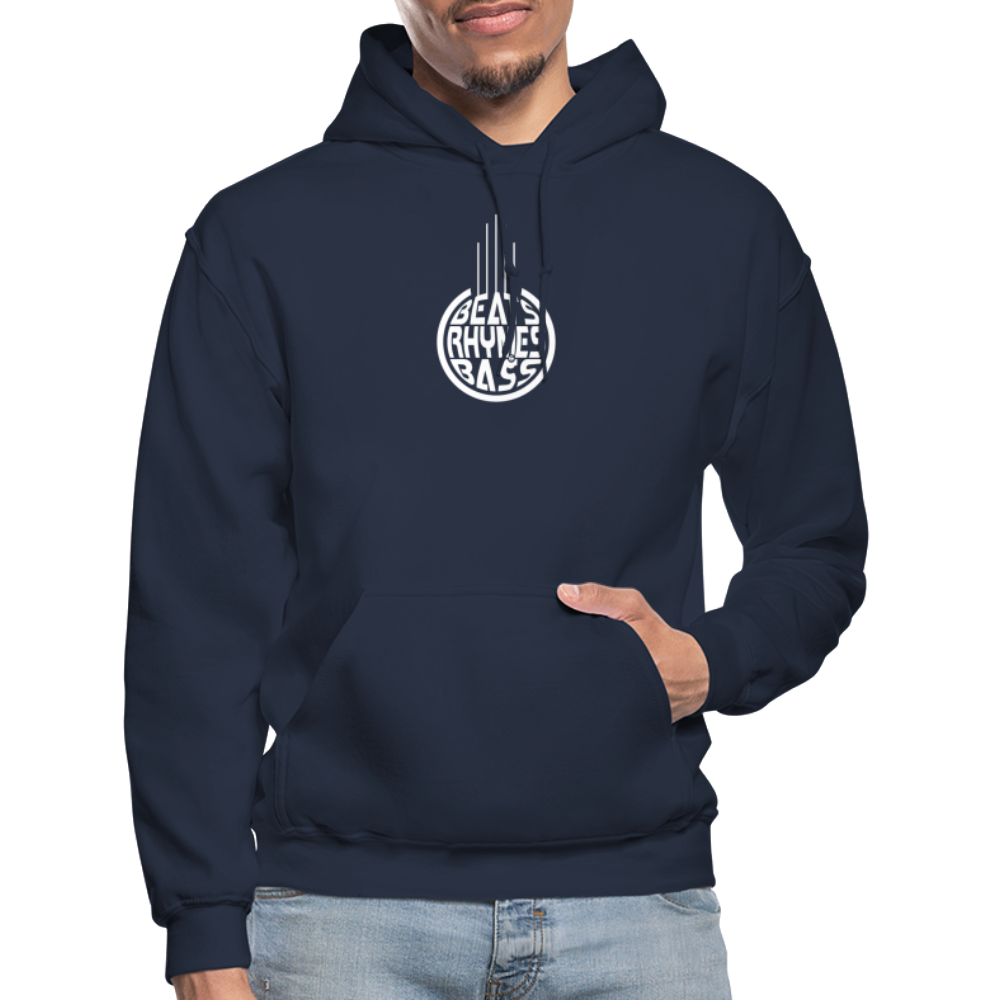 BRB Active Heavy Blend Adult Hoodie - navy