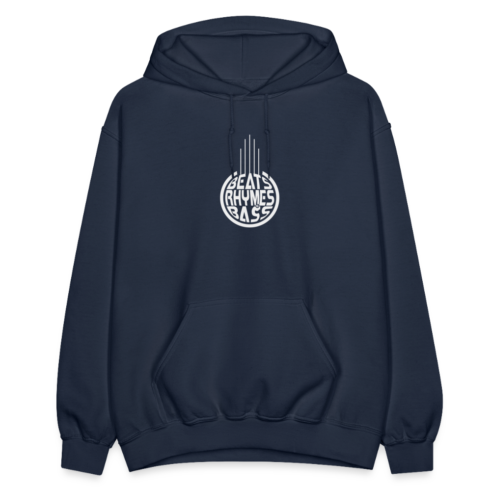 BRB Active Heavy Blend Adult Hoodie - navy