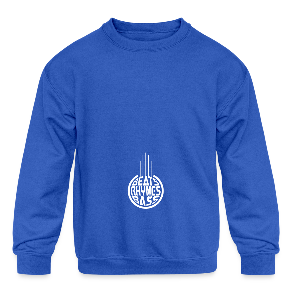 BRB Kids' Crewneck Sweatshirt - royal blue